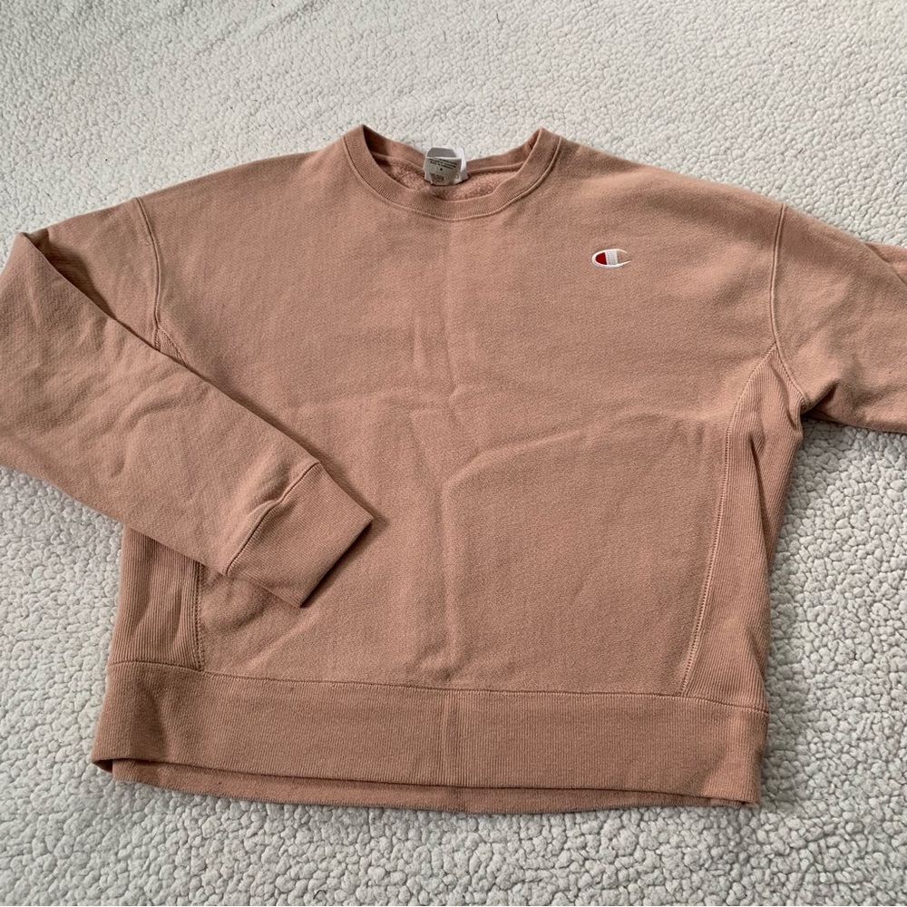 Champion Light Pink Crewneck